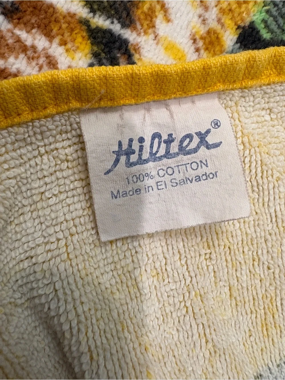Vintage Y2K Hiltex Jungle Cats Beach Towel 🌴🐅🐆